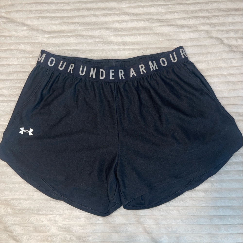 Under Armour Women's Navy Athletic Shorts